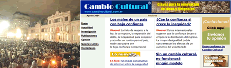 Primera Época de Cambio Cultural